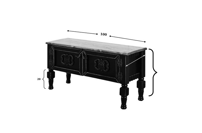 Hanah Home Ada TV Mini - Negro